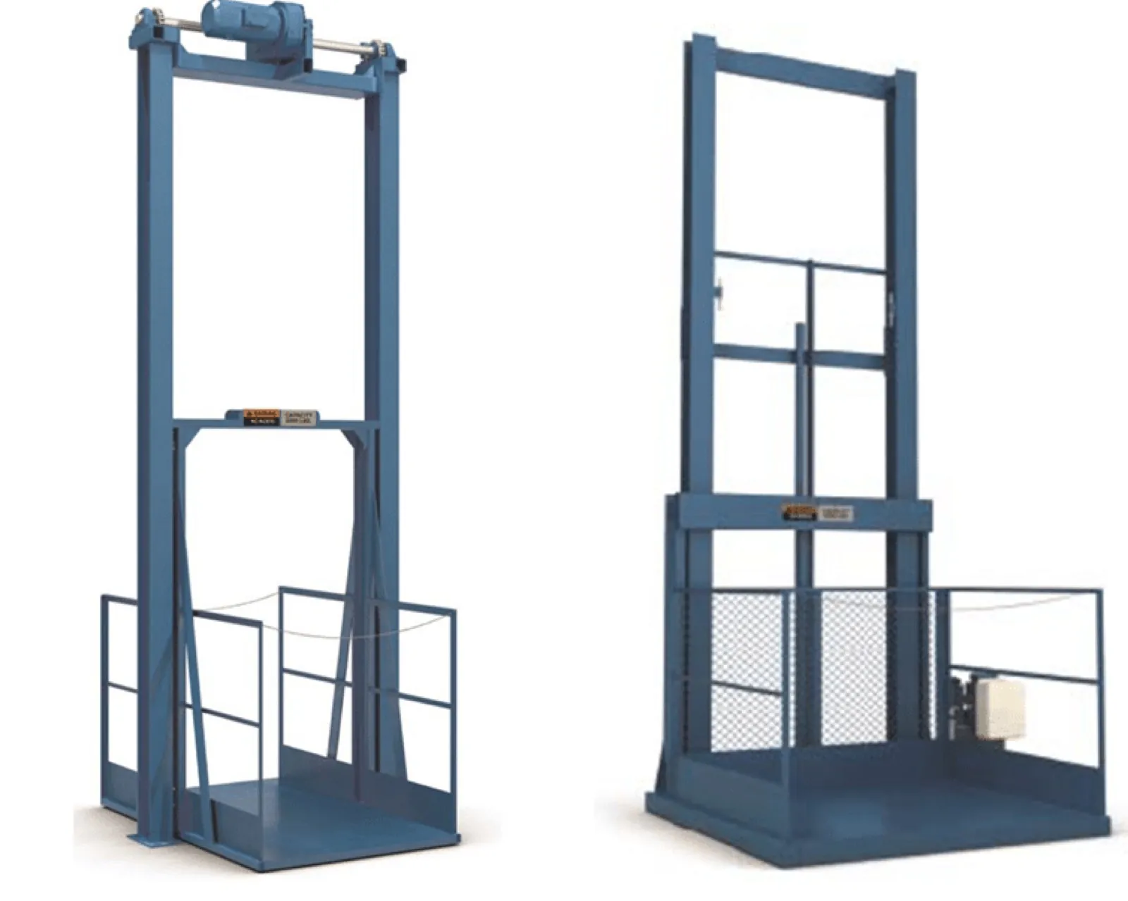 Vertical reciprocating conveyor / material lift